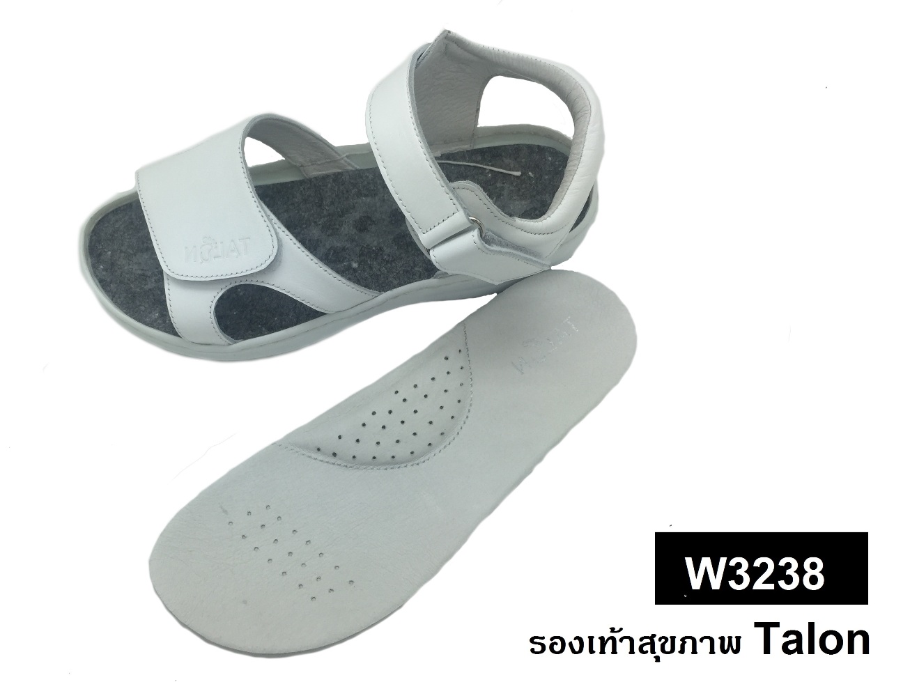 รองเท้าสุขภาพ Talon W3238 White 7